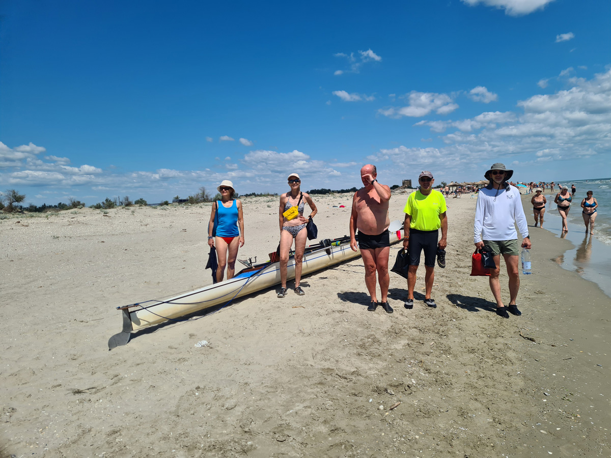 Tullner Ruderer gestrandet am Schwarzen Meer