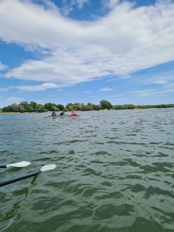 Chillen im Ruderboot
